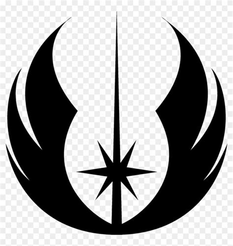 Jedi Order Symbol By Jmk-prime - Star Wars Jedi Symbol - Free Transparent PNG Clipart Images ...