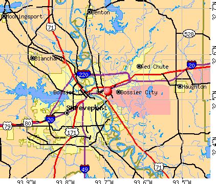 Bossier City, Louisiana (LA) profile: population, maps, real estate ...