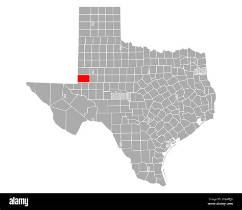 Map of Andrews in Texas Stock Photo - Alamy