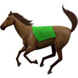 Horse Emoji (U+1F40E)