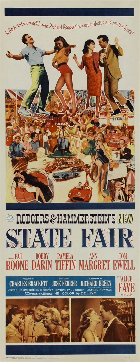 State Fair 1962 | State fair, 20th century fox, Movie posters vintage