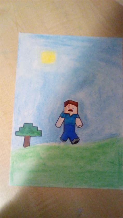 Minecraft Steve poster is not very nice : r/Minecraft