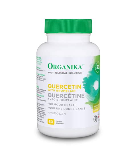 Quercetin with Bromelain | Organika Health Products