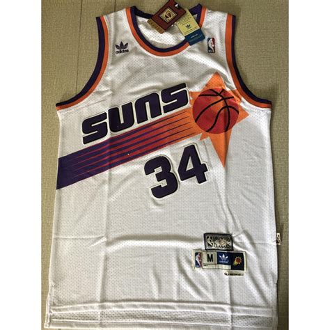 Mens Steve Nash & Charles Barkley Phoenix Suns Adidas Classics Jersey - White | Shopee Philippines