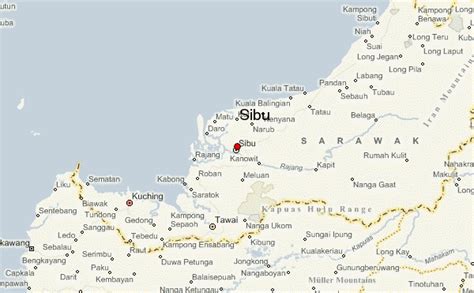 Sibu Sarawak Map