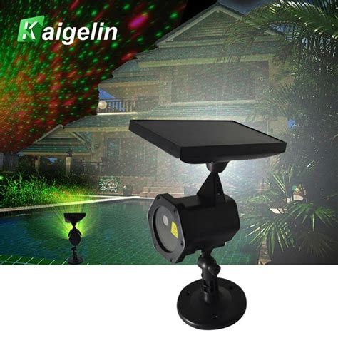 Solar LED Laser Projector Outdoor Waterproof LED Christmas Lawn Lights ...