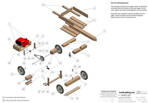 How to Build Wooden Go Kart Plans PDF Plans