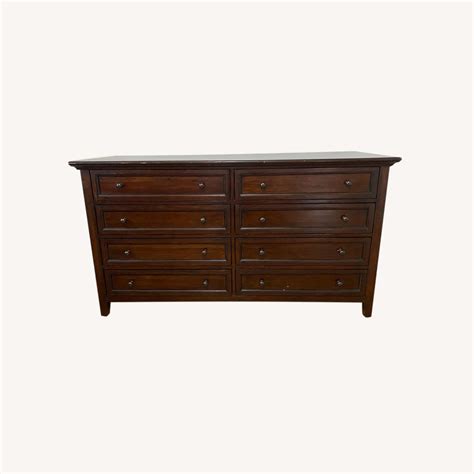 Vintage 8-Drawer Lowboy Dresser - AptDeco