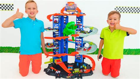 Vlad and Niki pretend play Ultimate Garage | Hot Wheels City | playultimate | ข่าว เกมทั่วไป ดี ...