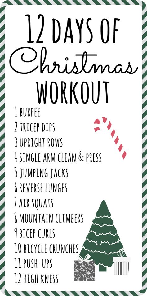 12 Days of Christmas Workout - Talk Less, Say More