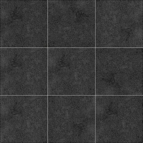 Black Tile Floor Texture