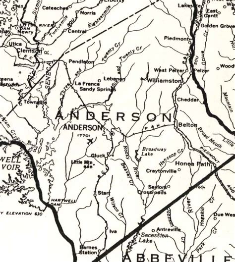 South Carolina Pioneers : First Settlers to Anderson County, South Carolina