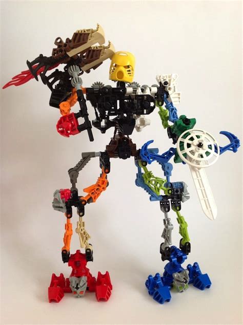 Toa Nui (the fusion of all six Toa Mata) - Bionicle-Based Creations ...