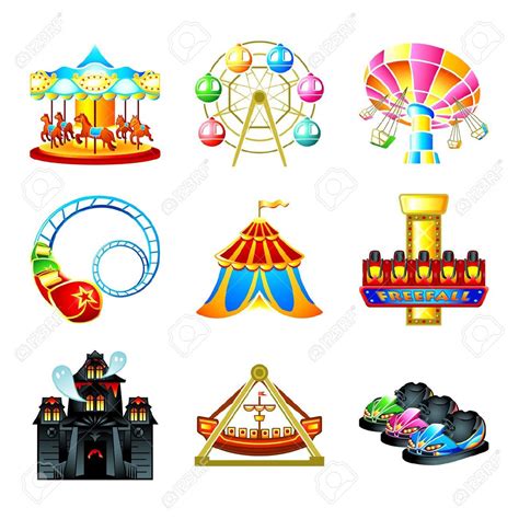 Amusement Park Ride Clipart