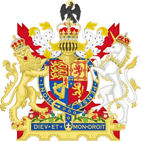 Coat of Arms of the United Kingdom by HouseOfHesse on DeviantArt