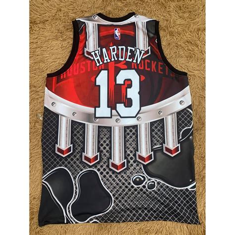 ∋ james harden jersey houston rockets nba basketball | Shopee Philippines