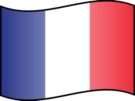 France flag PNG transparent image download, size: 2165x1617px
