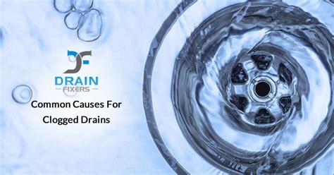 Common Causes for Clogged Drains - Drain Fixers