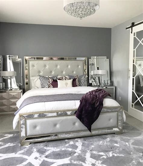 Pin by Magaly Rosado on Master bedrooms decor | Bedroom decor, Glam ...