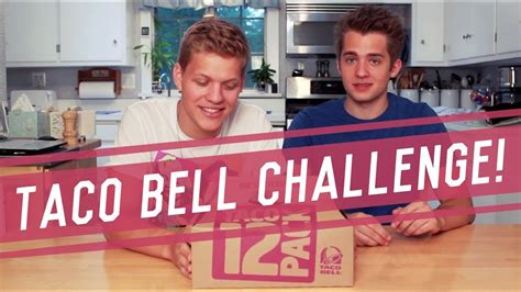 Taco Bell Challenge - YouTube