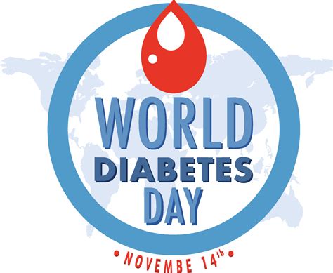 World Diabetes Day Logo Design 11668118 Vector Art at Vecteezy