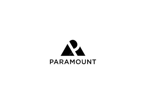 Premium Vector | Paramount logo design vector illustration