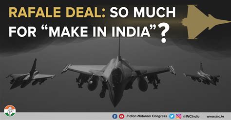 Rafale Deal: So Much for ‘Make in India”