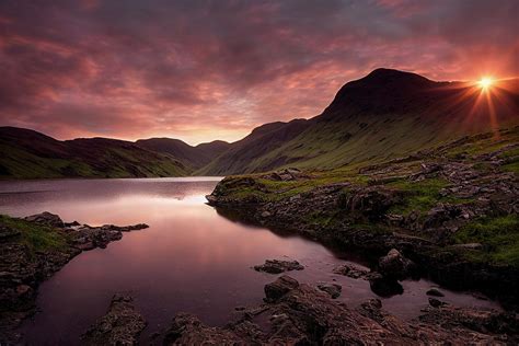 Lake District Sunset Photograph by Tim Hill - Pixels