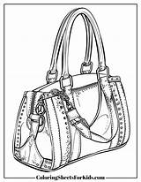 Purse Coloring Pages Free Printables  Sheets For Kids sketch template