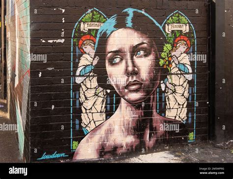 northern quarter street art Stock Photo - Alamy