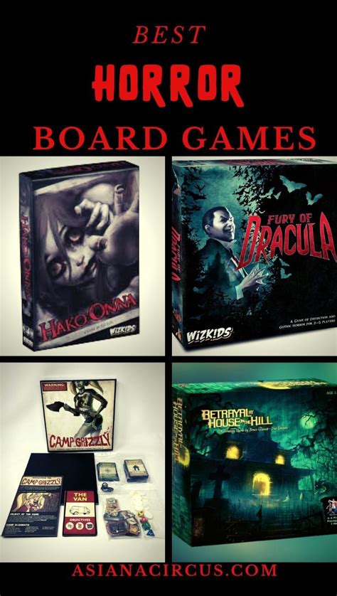 43 Best Horror Board Games for Single Players & Teams 2020 in 2020