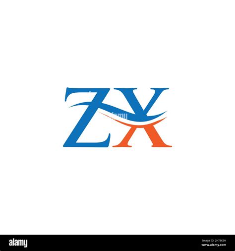 Modern ZX Logo Design for business and company identity. Creative ZX letter with luxury concept ...