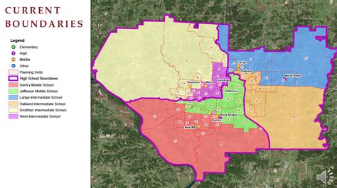 Map Of School Districts In Missouri