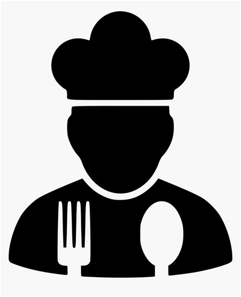 Cooking, Chef, Restaurant, Black, Black And White Png - Transparent ...