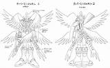 Angemon Coloring Pages sketch template