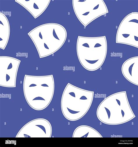 Drama masks Stock Vector Images - Alamy