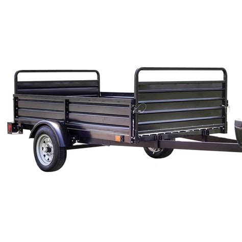 DK2 Multi-Utility Trailer - Single Axle - 5-ft x 7-ft - Black MMT5X7 | RONA