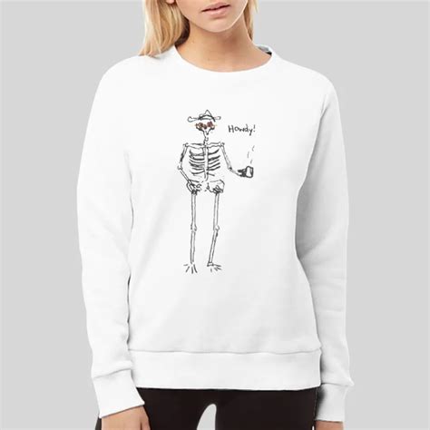 Howdy Ryan Trahan Merch Skeleton Shirt | Hotter Tees