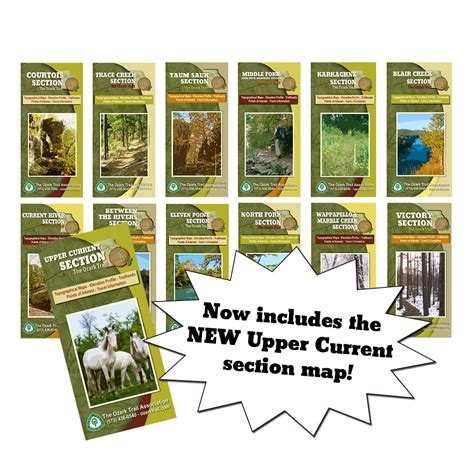 All 13 Section Maps – Complete Set – Ozark Trail Association