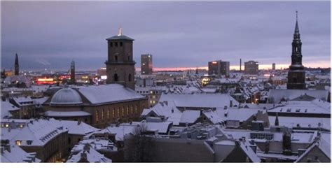 Juxtapositions: Copenhagen in the snow