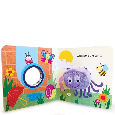 Itsy Bitsy Spider - Finger Puppet Book - Toy Sense