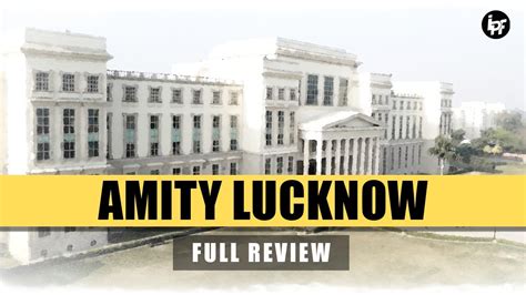 🔴 Amity Lucknow Review | Placements | Admission | Fee | Hostel | Campus ...