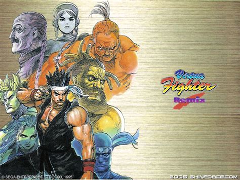 Virtua Fighter Remix Wallpaper / Sega Saturn Games | Sega / Shin Force > Systems > Sega Saturn