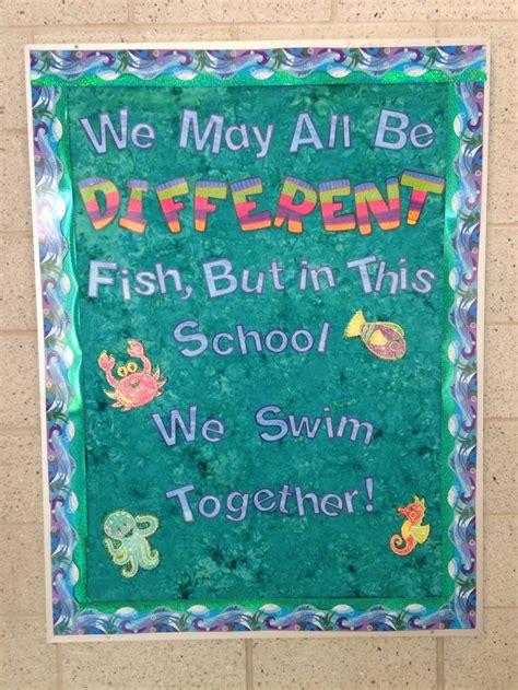 Team building bulletin board. | School wide themes, Creative classroom ...