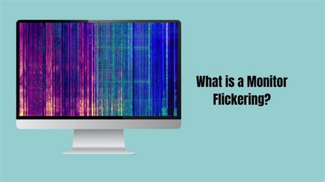 Monitor Flickering? Don't Panic! Fix It Yourself (Fast Guide)