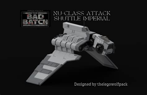 LEGO MOC Imperial Nu-class attack shuttle by thelegowolfpack ...