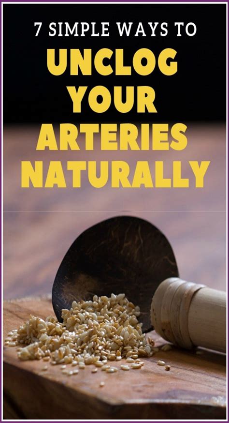 7 Simple Ways to Unclog Your Arteries Naturally | Health, Health remedies, Herbalism