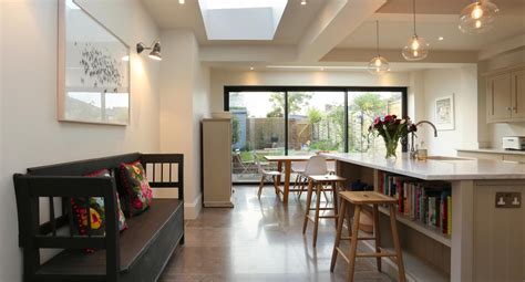 Full Length Skylights - Residential Extensions by The Art of Building | Skylight, Flat roof ...