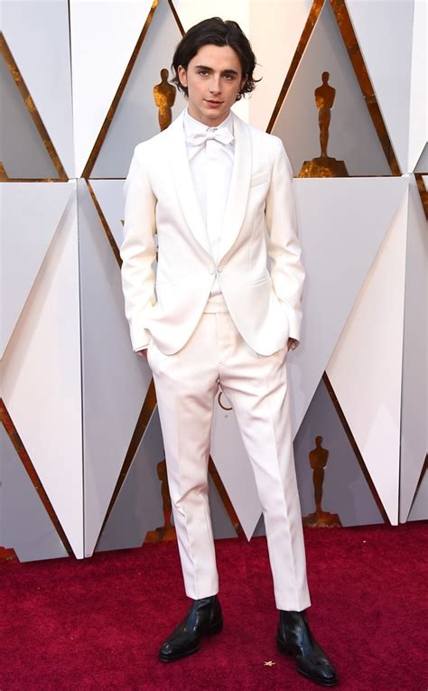 Timothee Chalamet from Standout Style Moments From Oscars 2018 | E! News