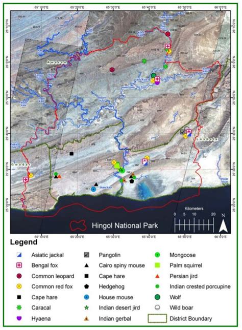 Hingol National Park - Landuse and Habitat Mappings | Boundary Delineation - Forestrypedia